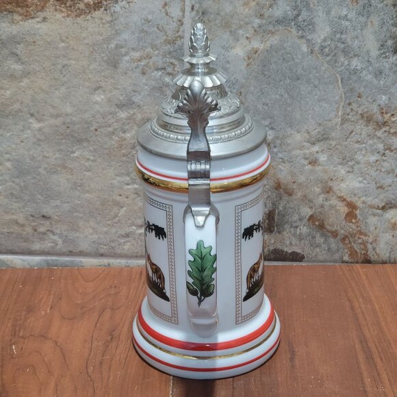 Anheuser Busch Stein 1991 After The Hunt Germany 8870 - Picture 4 of 16